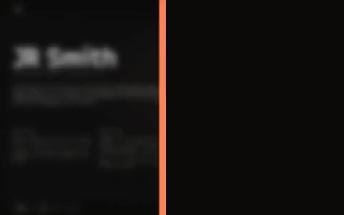 The 2026 version mid-wipe: an orange bar crosses the home page as it slides away